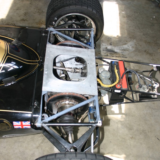 Vorderwagen des Lotus 72