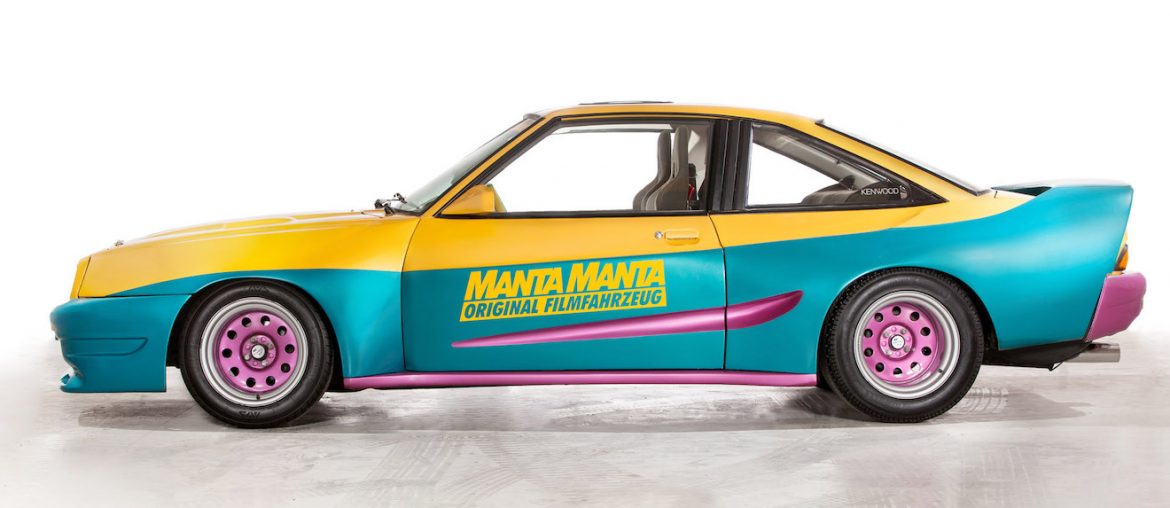 Opel Manta aus dem Film „Manta, Manta“