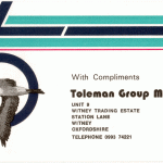 Briefbogen der Toleman Group Motorsport