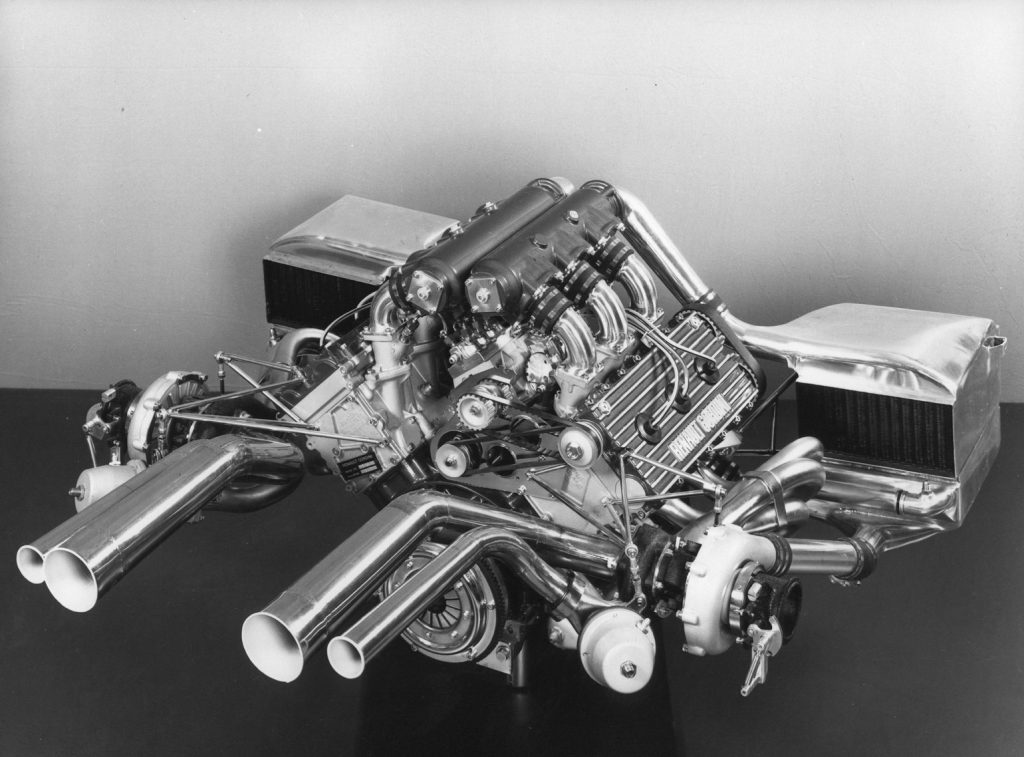 Der Renault Gordini Motor war 1977 der erste Turbo in der Formel 1