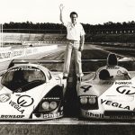 Bob Wollek und der Porsche Joest C Turbo