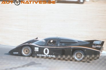 Der Lola T600 von Ted Field, der sich den Rennwagen 1982 in Riverside mit Bill Whittington teilte.