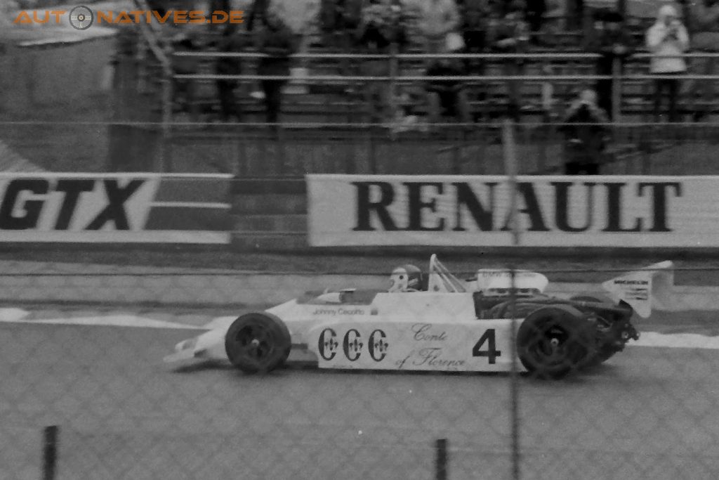 Johnny Cecotto, hier in Silverstone, trat 1982 im March 822 mit BMW-Motor an.