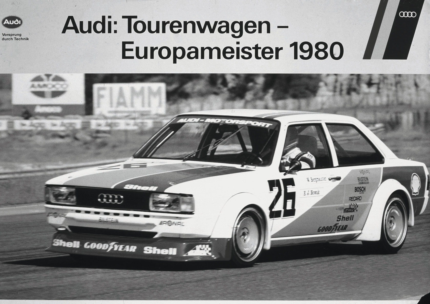 1980 wurde Audi Tourenwagen-Europameister