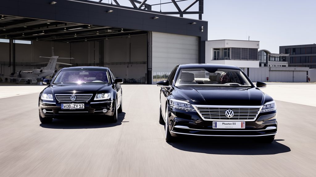 Zwei Generationen VW Phaeton