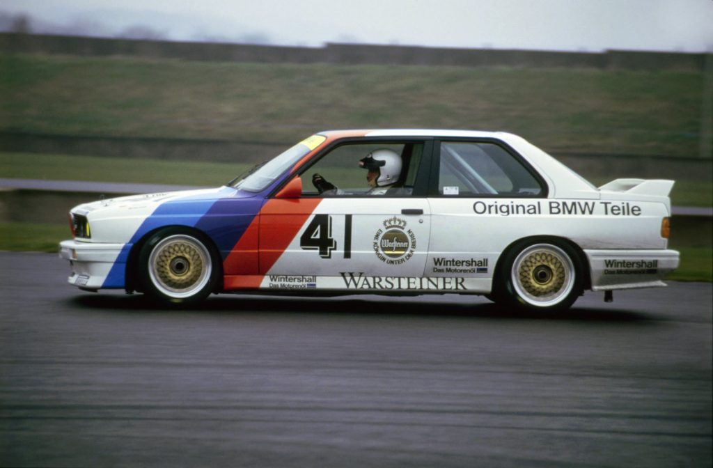 Im Schatten der Weltmeisterschaft fuhr der unvergessene Winfried Vogt im BMW M3 1987 zum Titel der Tourenwagen-Europameisterschaft (ETTC)