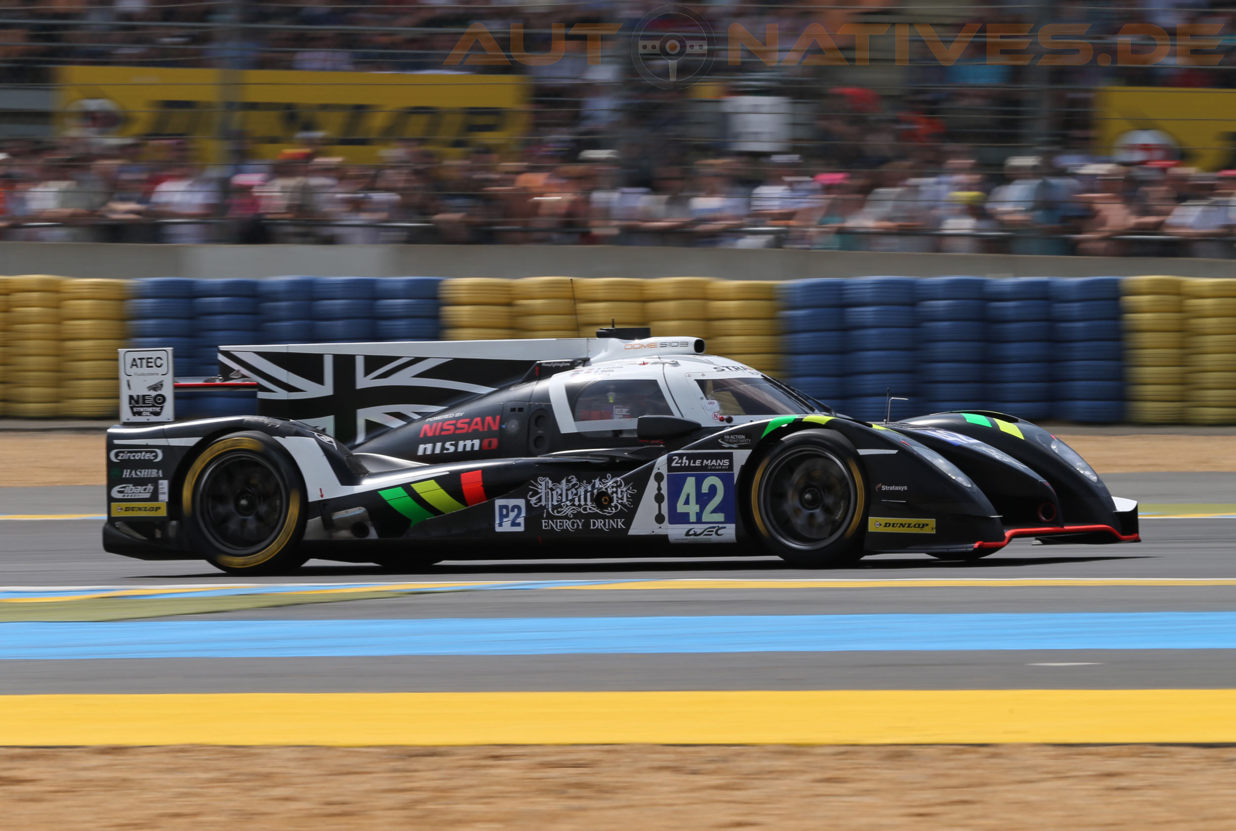 Der Strakka-Dome S103 bei den 24 Stunden von Le Mans 2015.