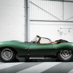 Seitenansicht des Jaguar XKSS von 2017
