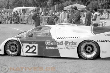 Der Kremer CK5 bei der Abnahme zu den 24 Stunden von Le Mans 1983.