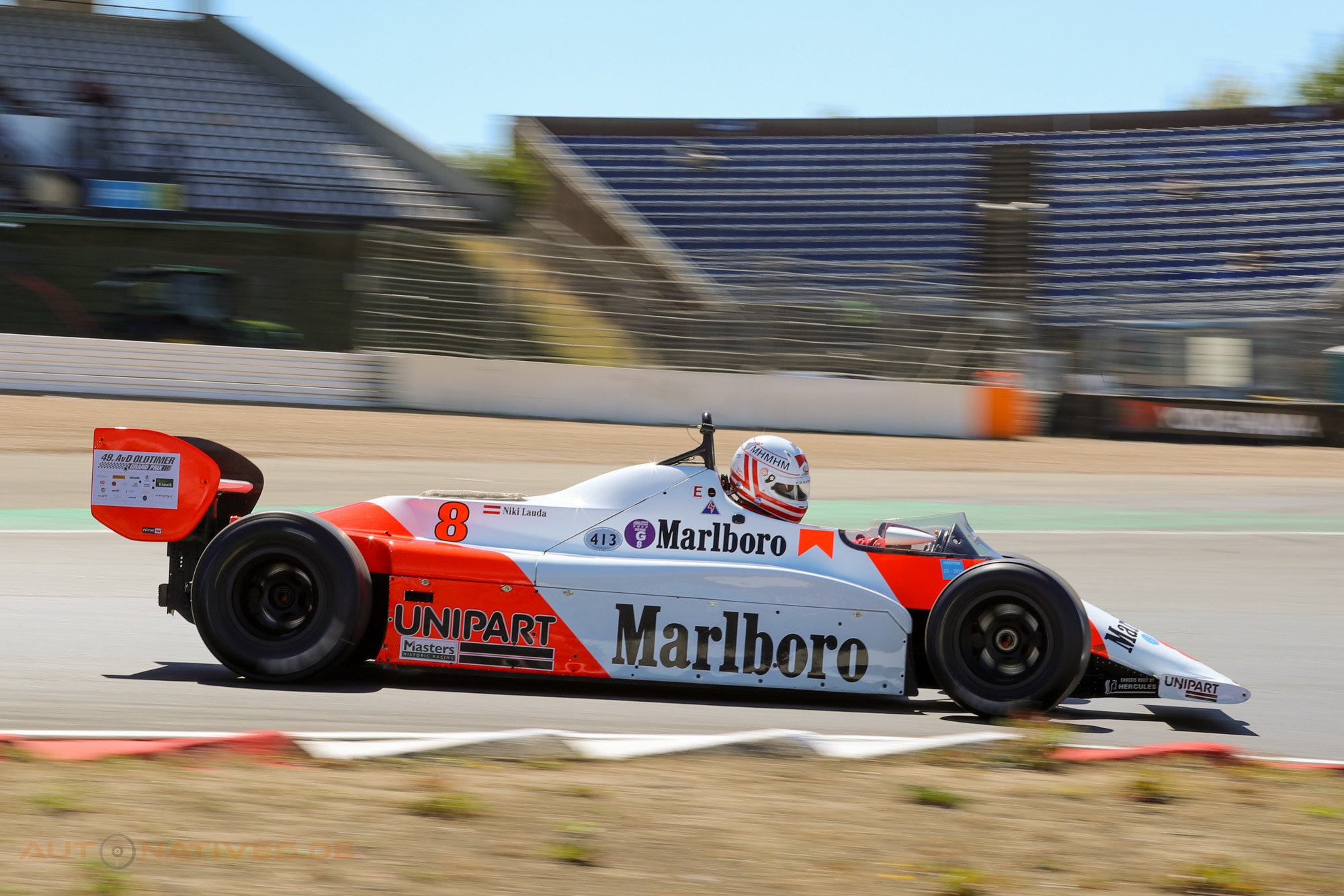 McLaren MP4/1B beim AvD Oldtimer-Grand-Prix 2022