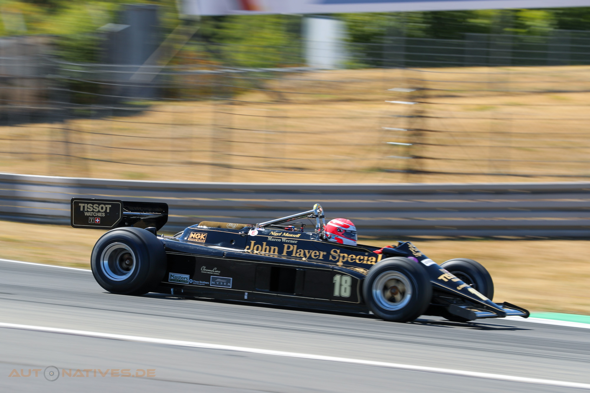Lotus 87B beim AvD Oldtimer-Grand-Prix 2022
