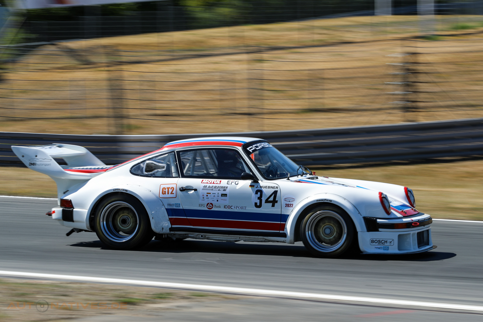 Porsche 934/5 beim AvD Oldtimer-Grand-Prix 2022