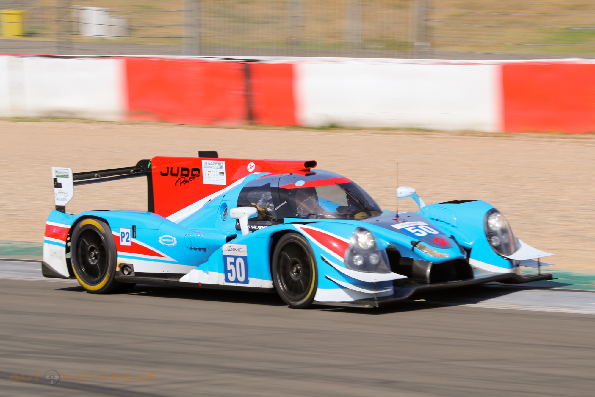 Ligier JS P2 beim AvD Oldtimer-Grand-Prix 2022