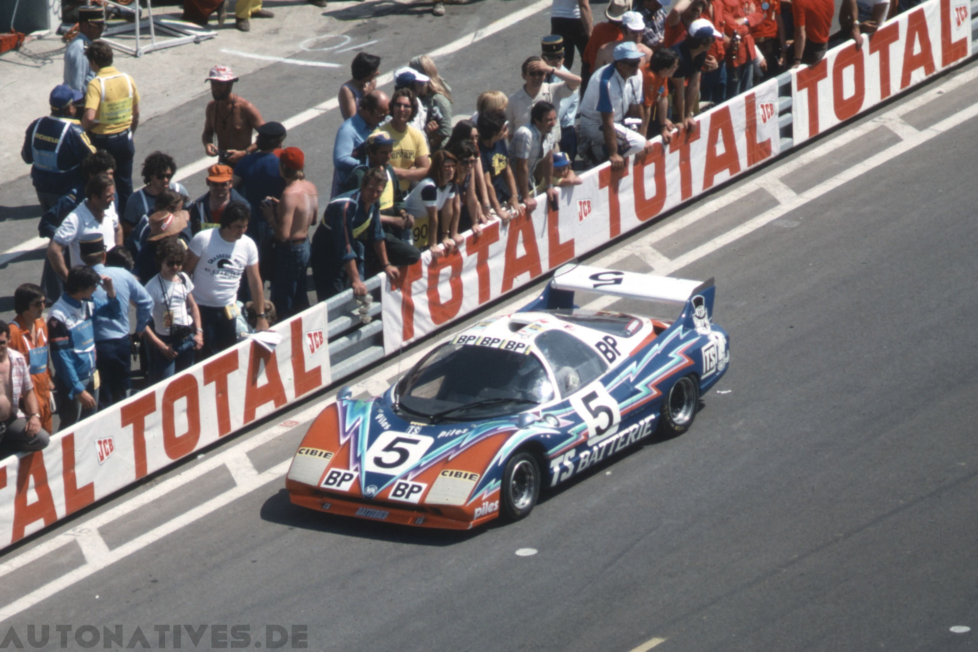 WM P76 von Welter Racing, 1976 in Le Mans – bis zum Projekt 400 war es jetzt nur noch eine Frage der Zeit.