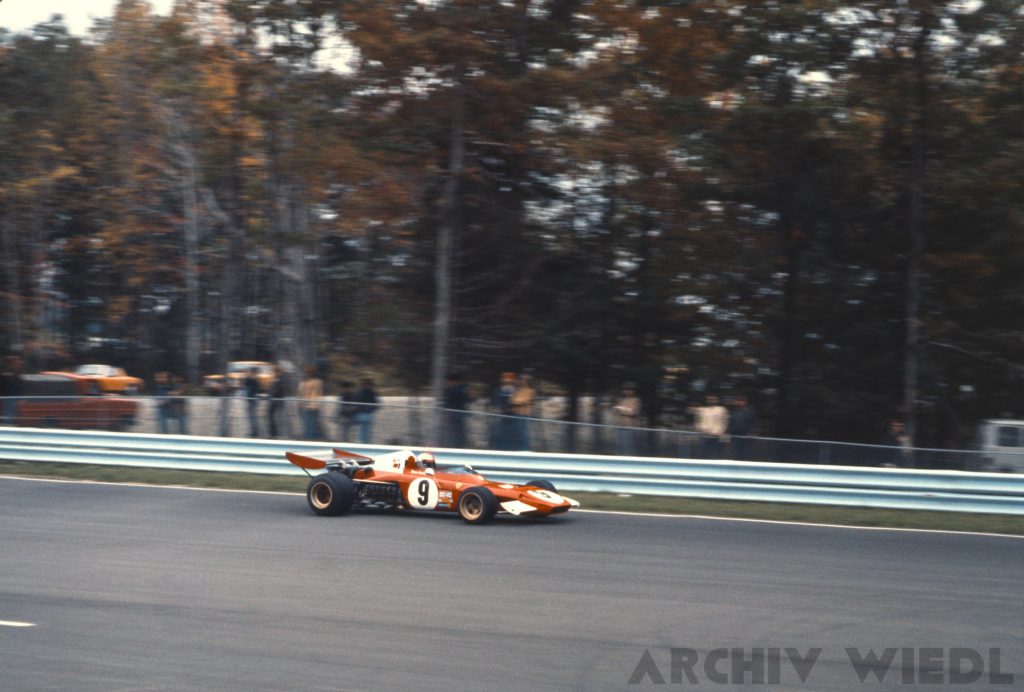 Mario Andretti 1972 im Ferrari - Zehn Jahre später kehrte Andretti im September 1982 zu Ferrari zurück.