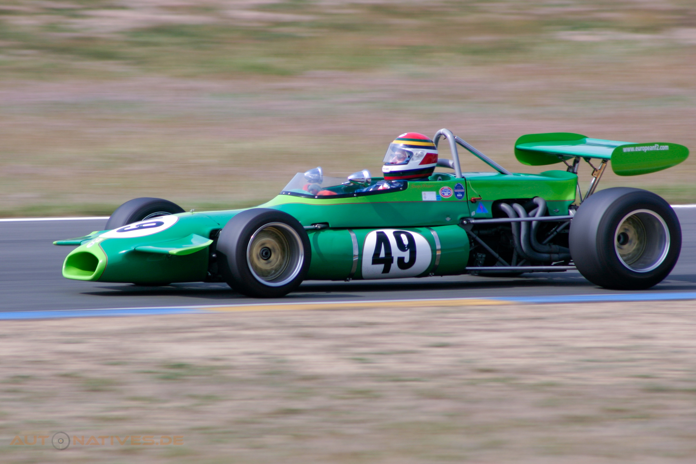 Brabham BT36 aus der Formel 2; gesehen 2005 in Le Mans