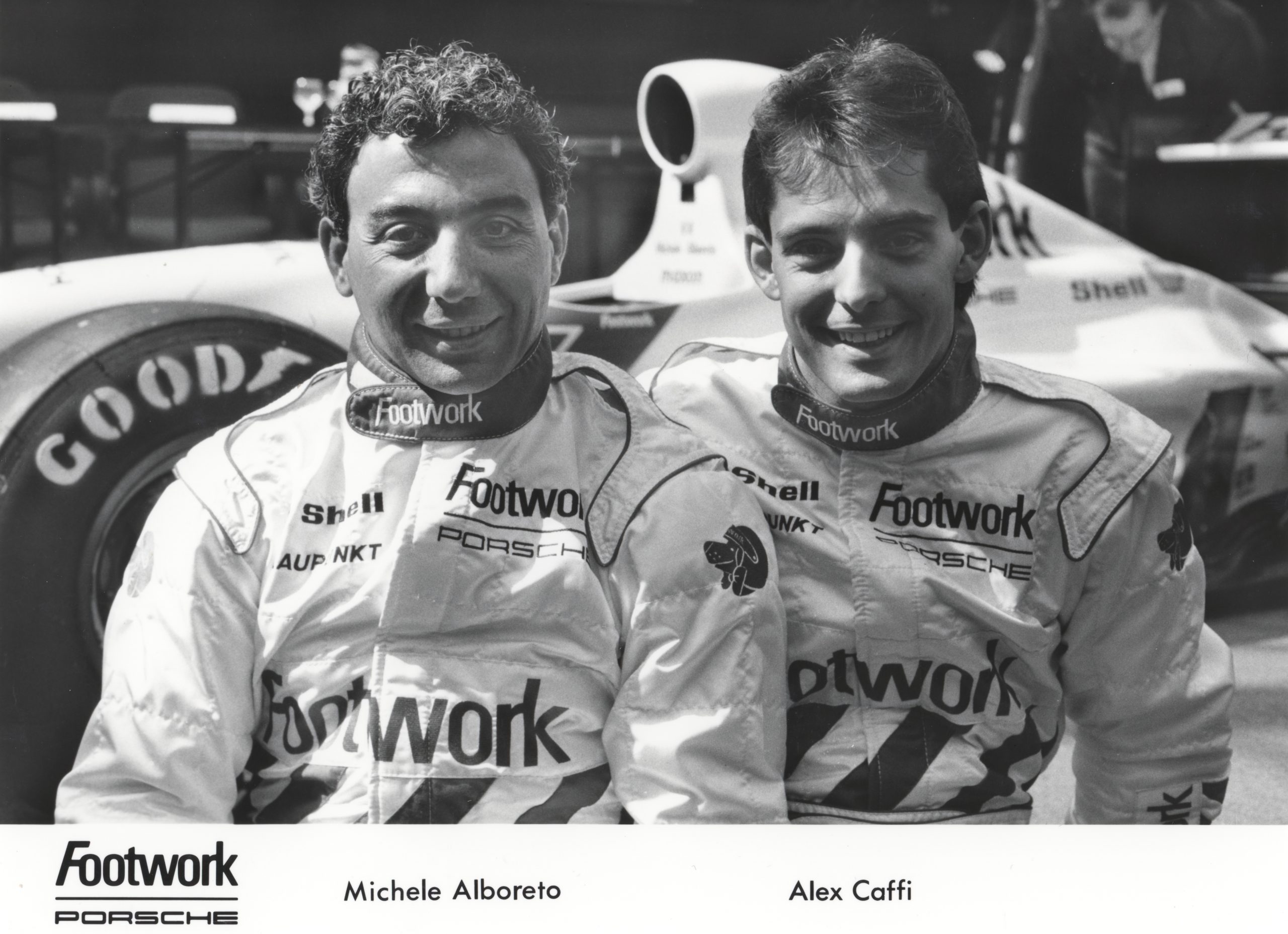 Michele Alboreto und Alex Caffi traten mit dem Footwork FA12 an.