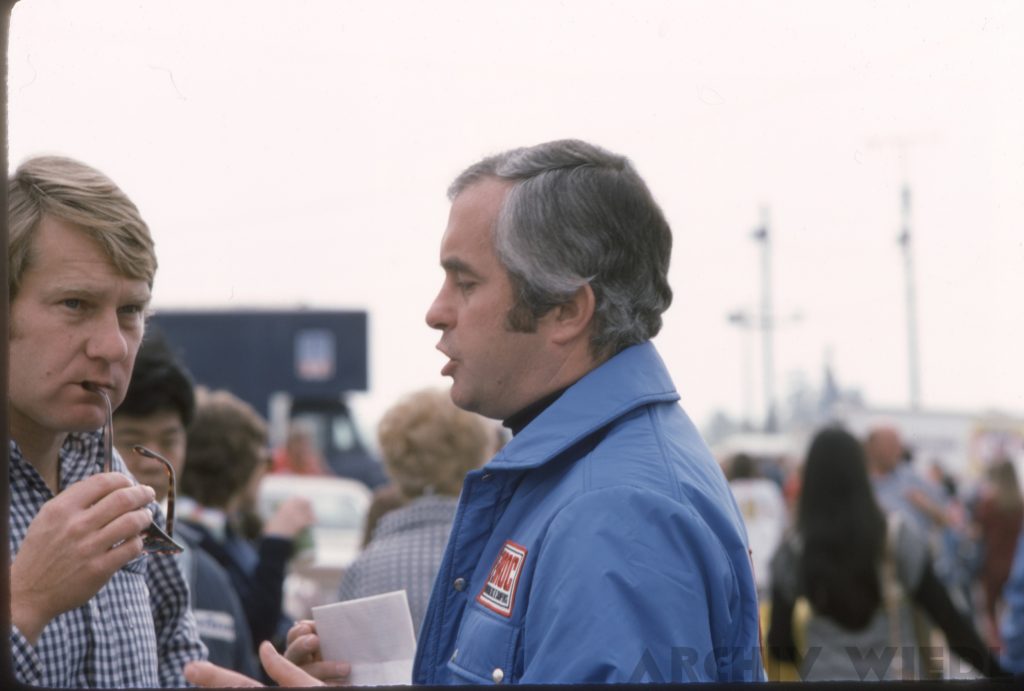 Roger Penske bei einem Rennen in Watkins Glen.