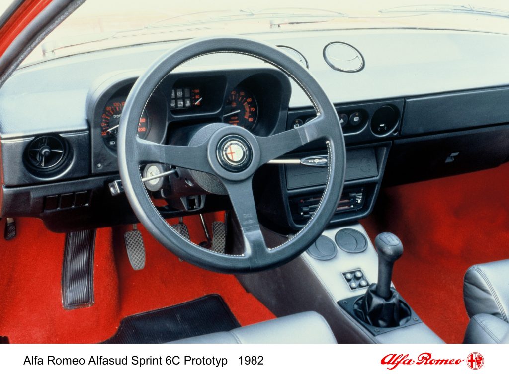 Innenraum des Alfa Romeo Sprint 6C