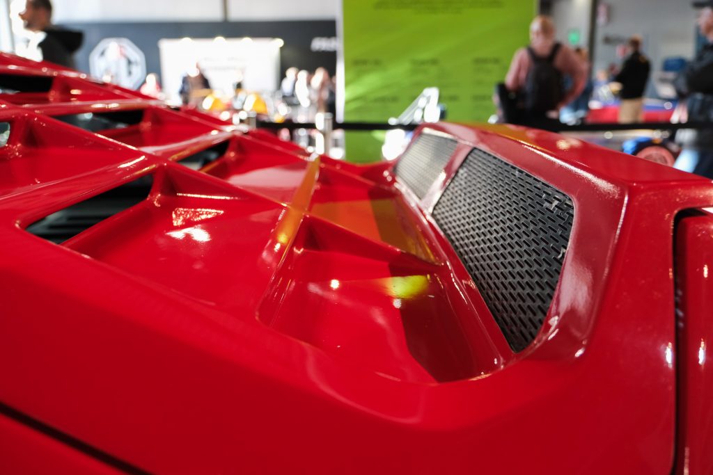Heckflügel des Alfa Romeo Sprint 6C