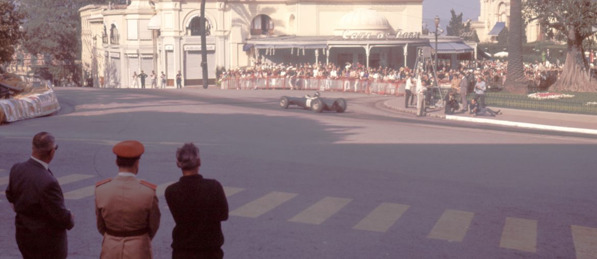 Szene aus dem Grand Prix von Monaco 1966