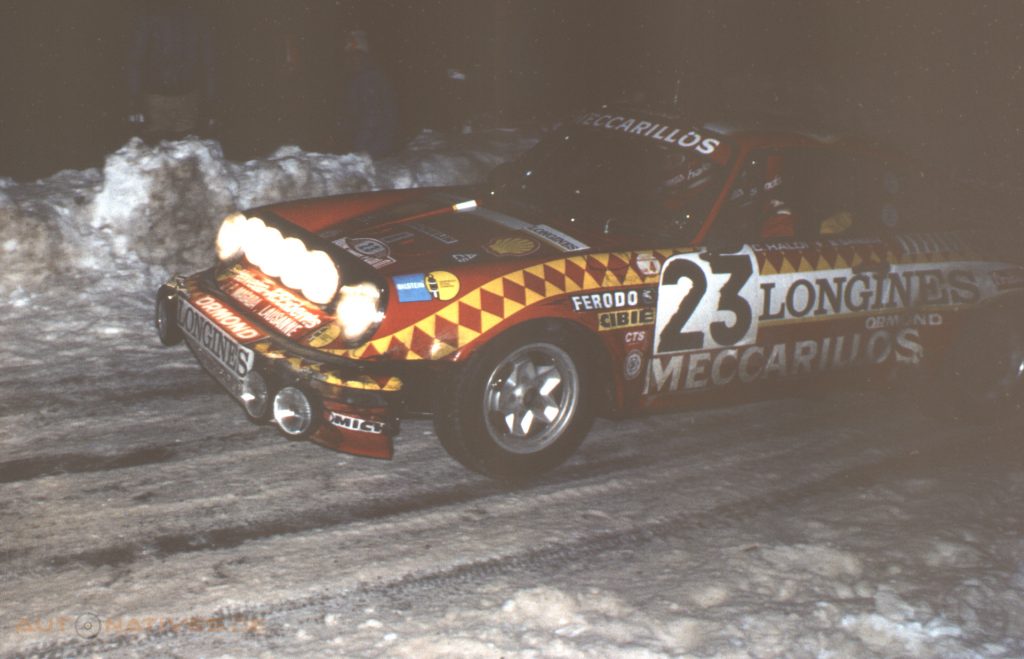 Claude Haldi und Bernard Sandoz bewältigten die Rallye Monte Carlo 1980 „nur“ 92 Sekunden schneller als die Franzosen Paul Rouby und Henri Pluton im Renault 5 Alpine.