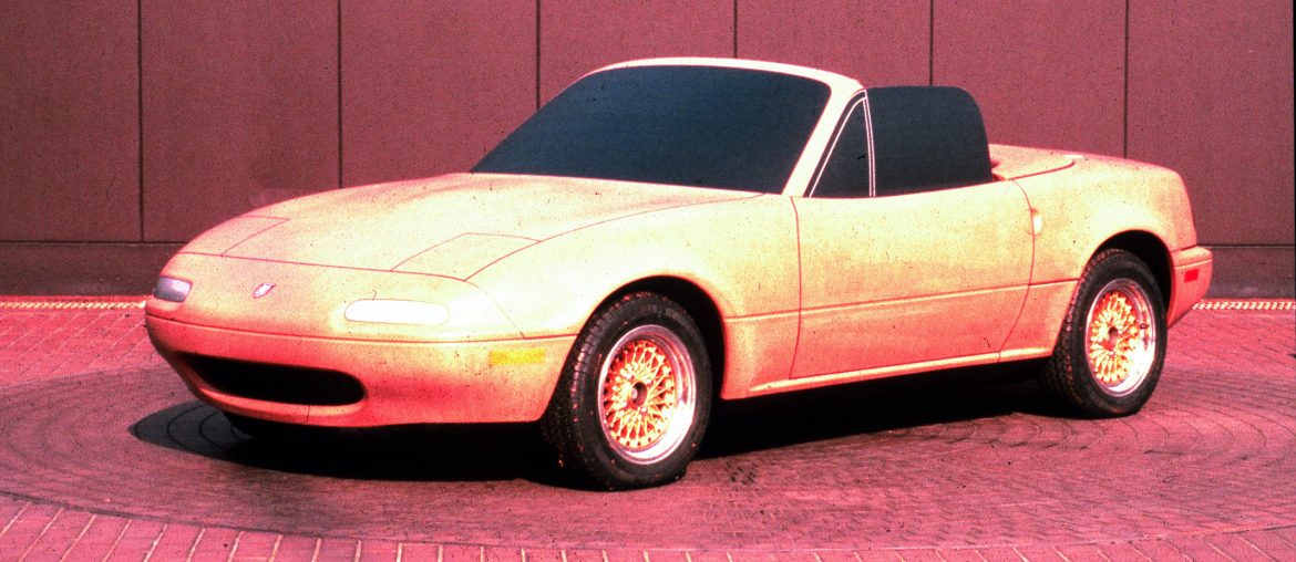 Tonmodell des Mazda MX-5