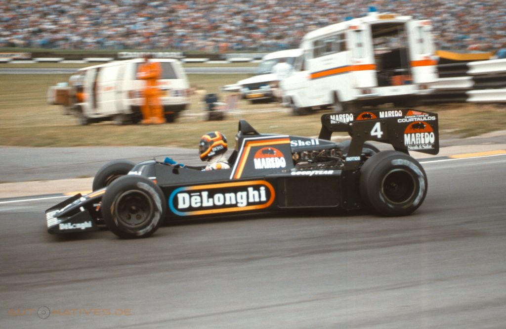 Stefan Bellof im Tyrrell, Juli 1984