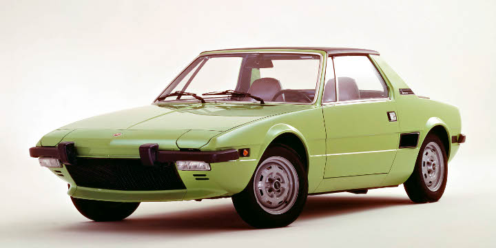 Fiat X1/9 der ersten Baureihe von 1972-1978 (Foto: Fiat)