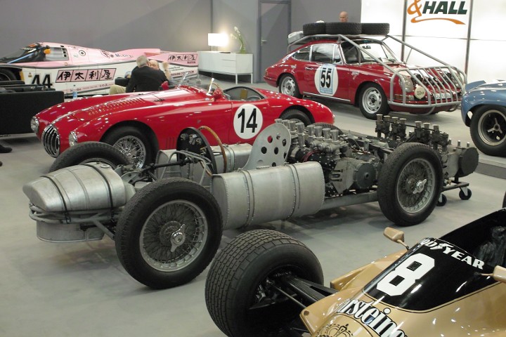 Das Chassis des Ruggeri Grand Prix von 1954