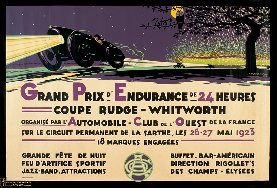 Le Mans 1923 - Werbeplakat