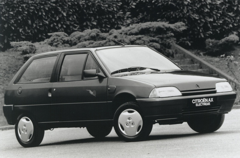 Der Citroën AX Electrique von 1993 (Foto: Citroën)
