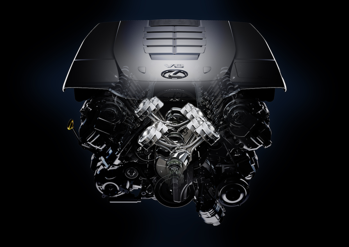 Lexus stand im LS von Anfang an für V8-Motoren, die auch einem Sportwagen eine gute Figur machen.