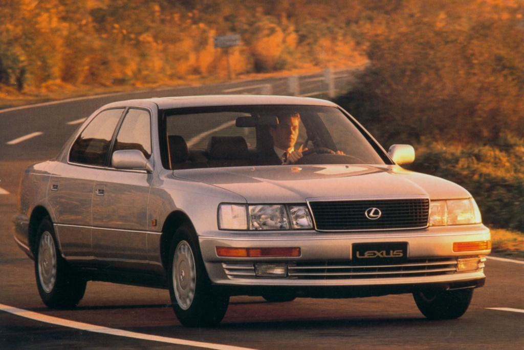 1989 ein Star in Detroit: der Lexus LS 400