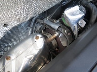 Turbolader im Audi Q3 2.0 TDI quattro