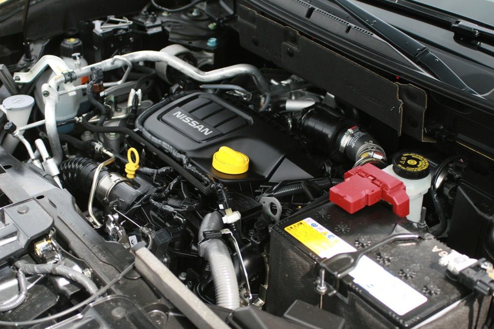 Der 1,6-Liter-Dieselmotor im Nissan X-Trail