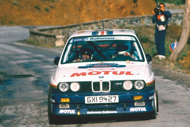 Der BMW M3 ist ein Racer. 1987 bei der Tour de Corse gewannen Bernard Béguin und Jean-Jacques Lenne mit dem Bayern sogar eine WM-Rallye. (Foto: BMW)