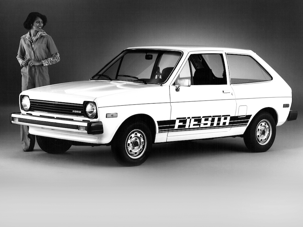 Ford bot den Fiesta auch in den USA an.