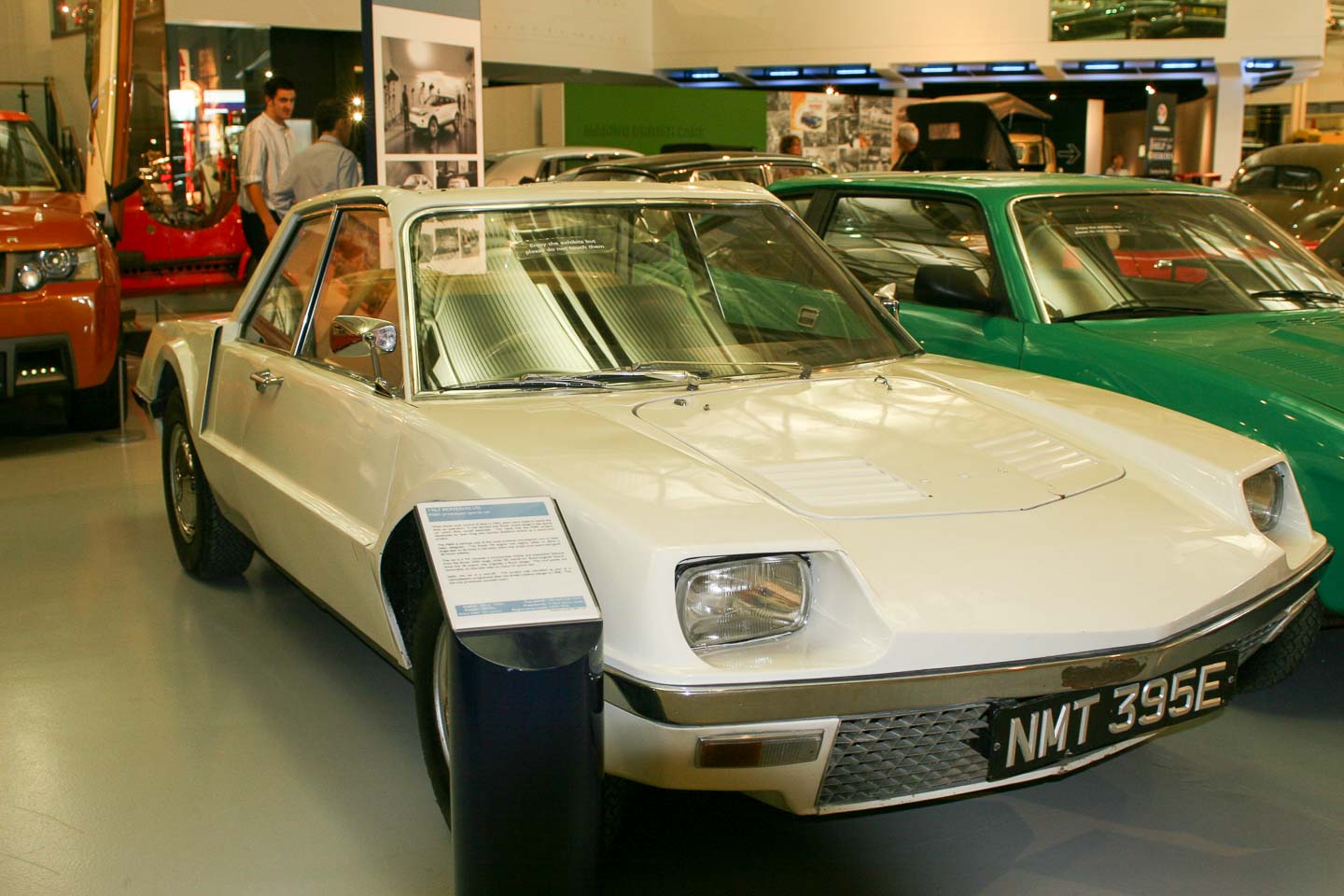 Rover P6BS Prototyp mit Rover V8 aus dem Rover P6
