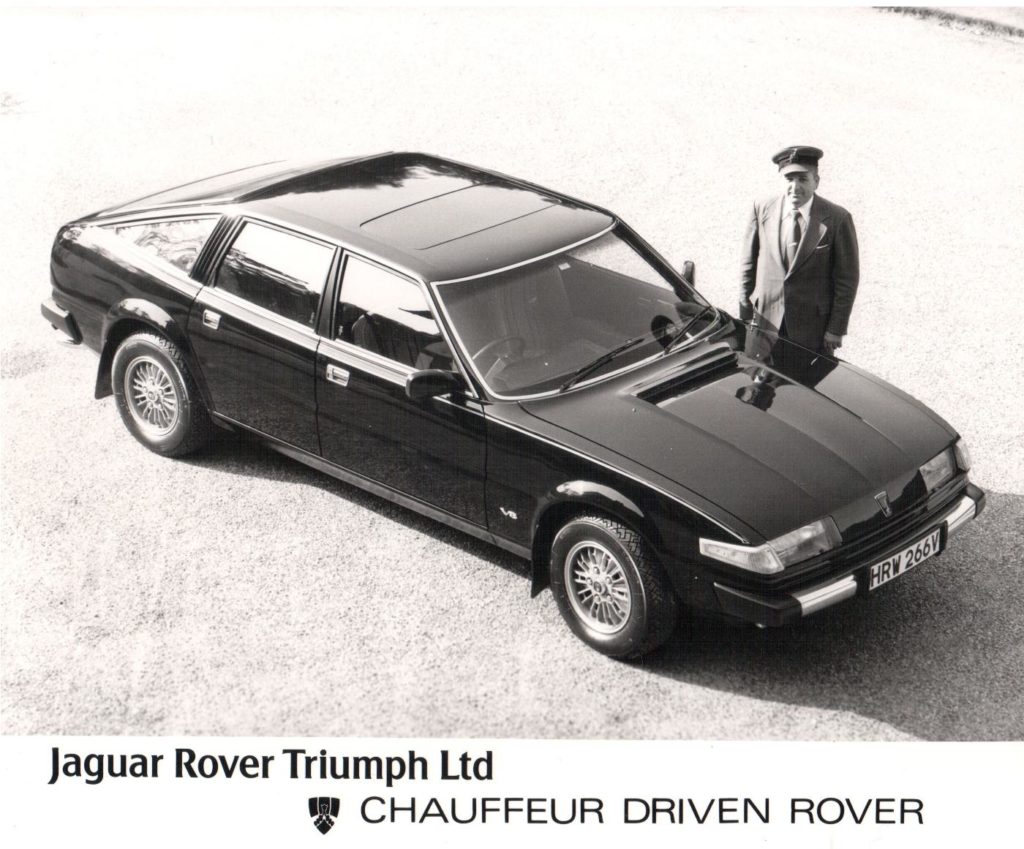 Pressebild des Rover SD1