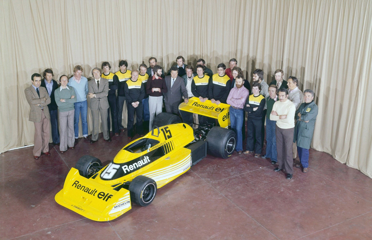 Das Renault Formel 2 Team 1976