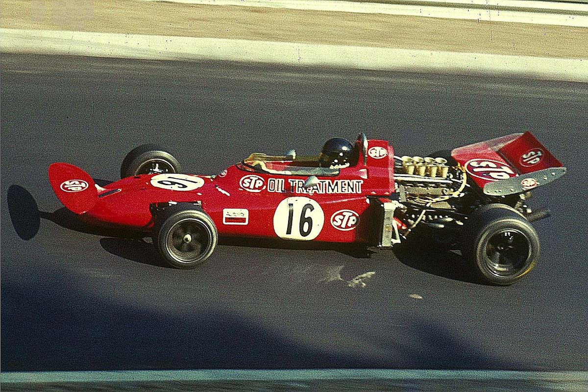 Andrea de Adamich im March 711 Alfa-Romeo beim beim Training zum GP von Deutschland 1971