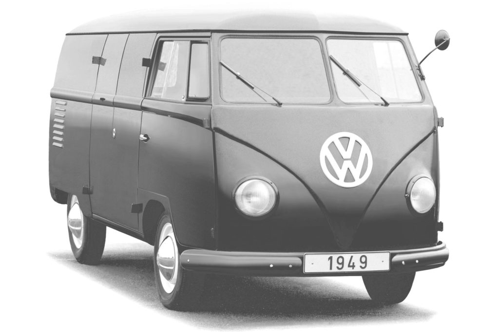 Prototyp des VW Typ 2 von 1949