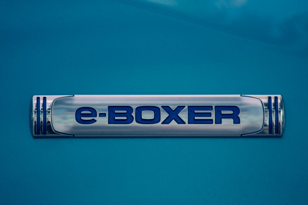 Logo e-Boxer am Subaru XV 2.0ie e-Boxer (2020)