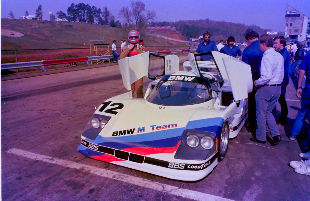BMW GTP 1986 beim Rennen in Road America