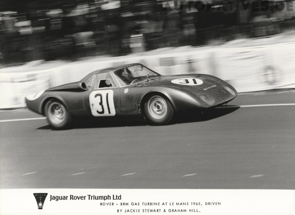 Der Rover-B.R.M. 1965 in Le Mans