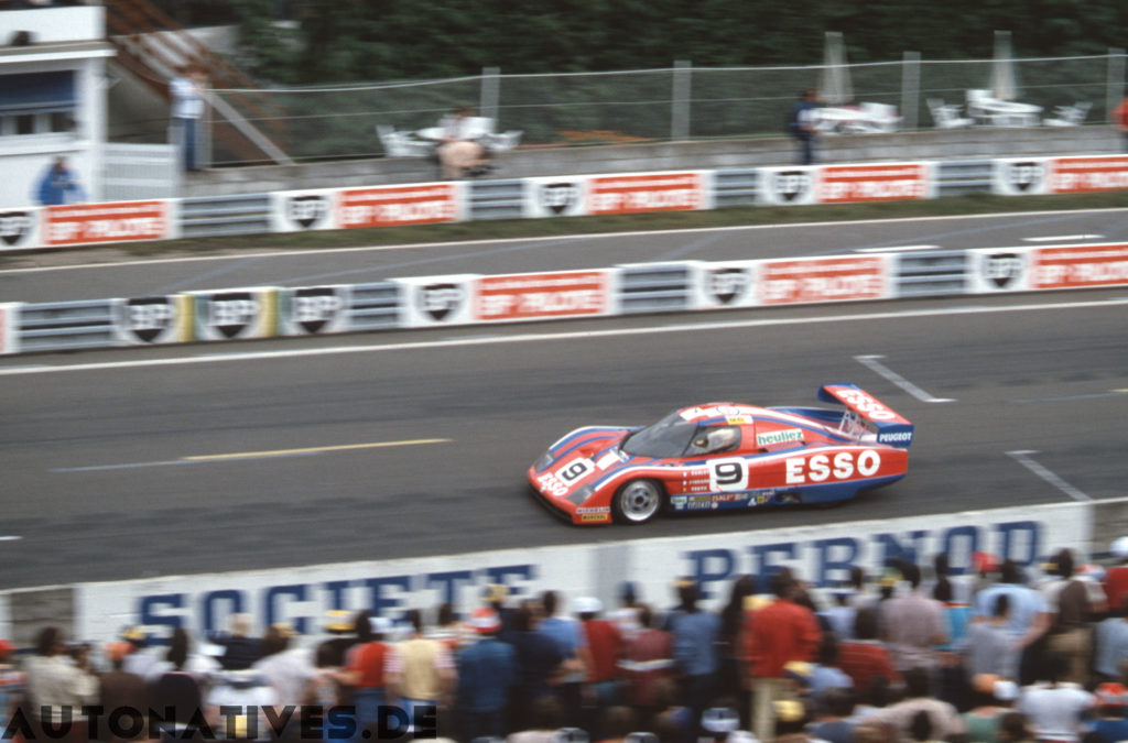 WM P82 bei den 24 Stunden von Le Mans 1982